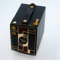 Beau  Brownie Box Camera Art Deco c.1930